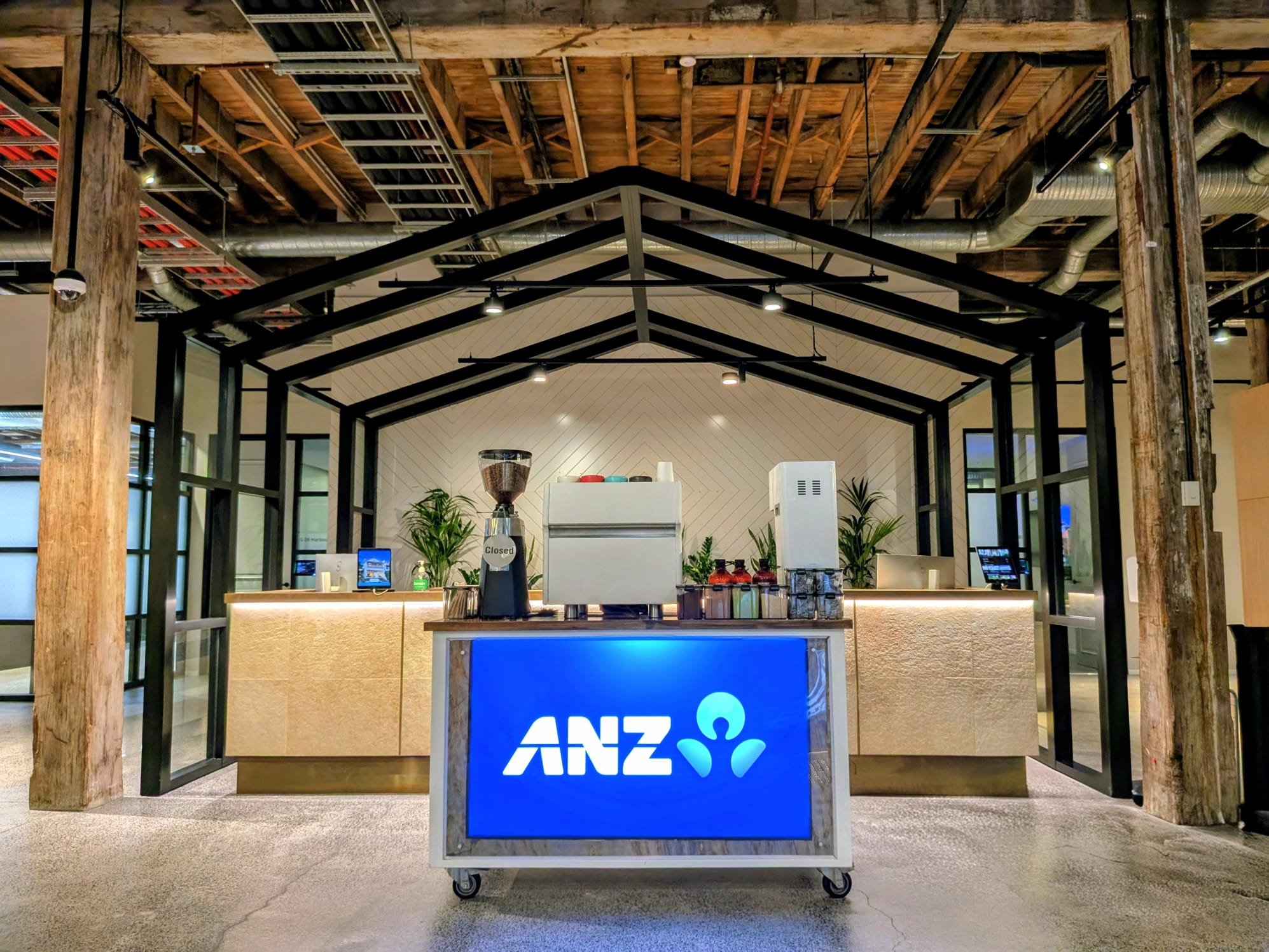 ANZ branded office activation