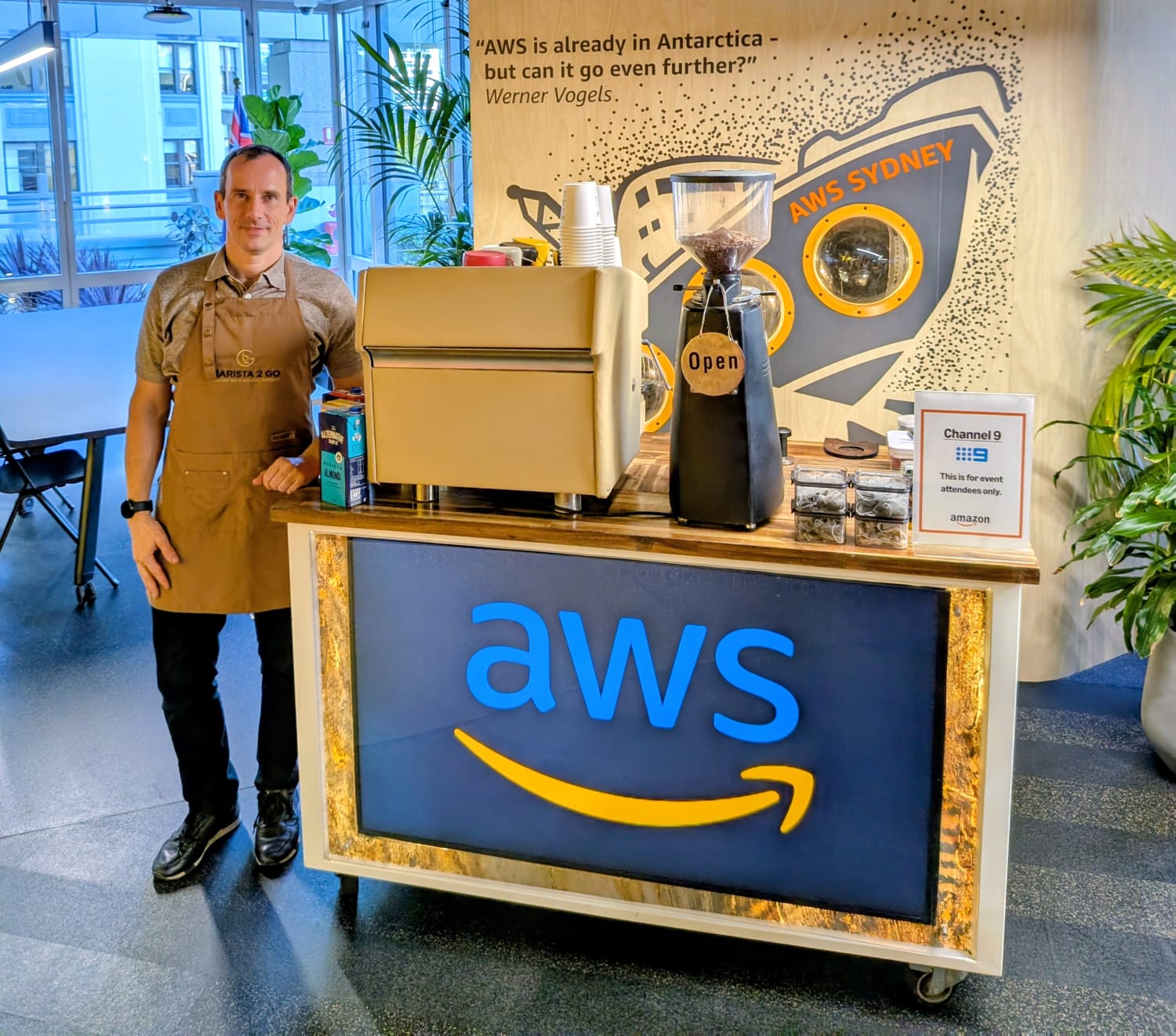 AWS Sydney branded cart activation