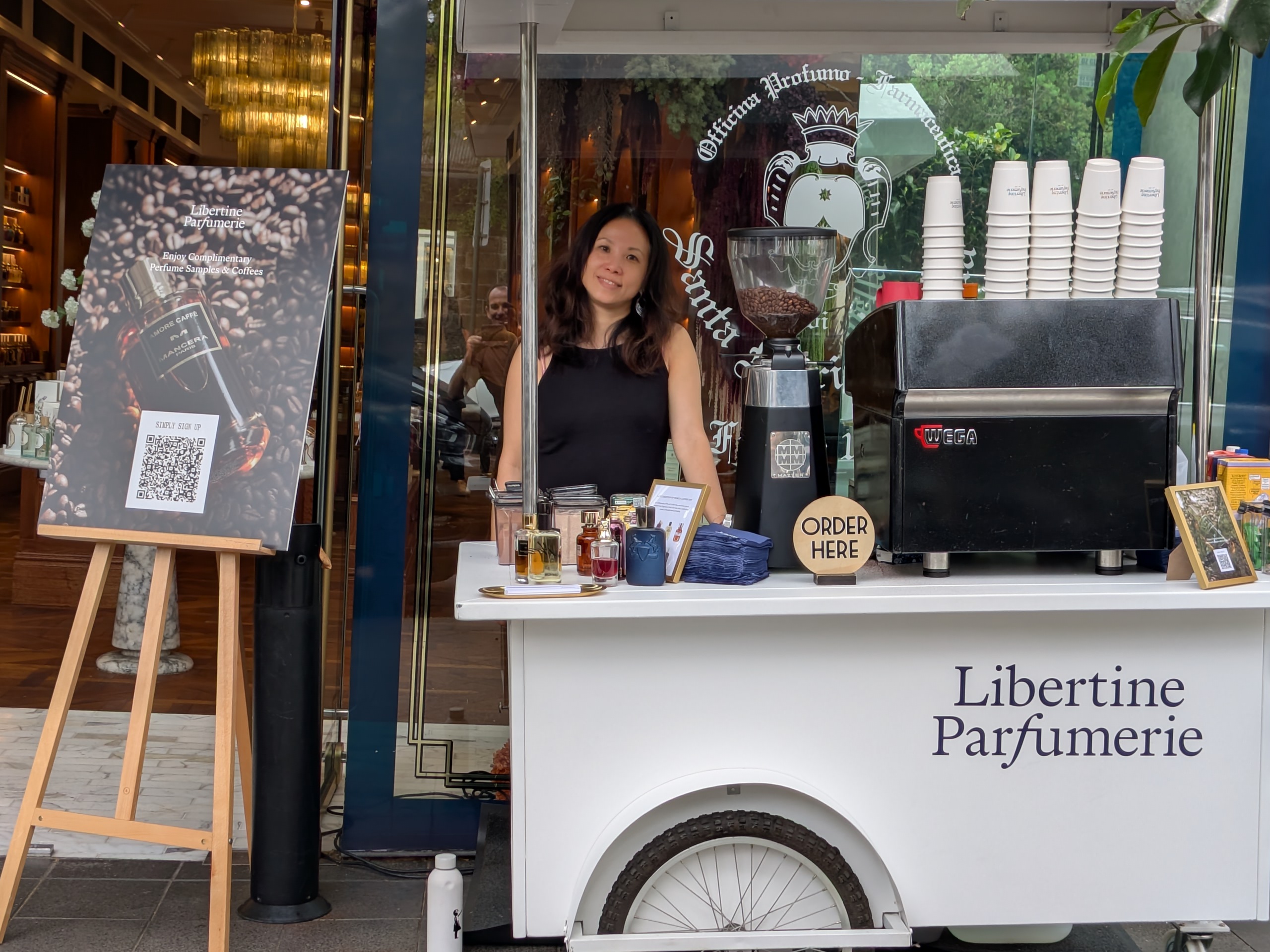 Libertine Parfumerie pop-up activation