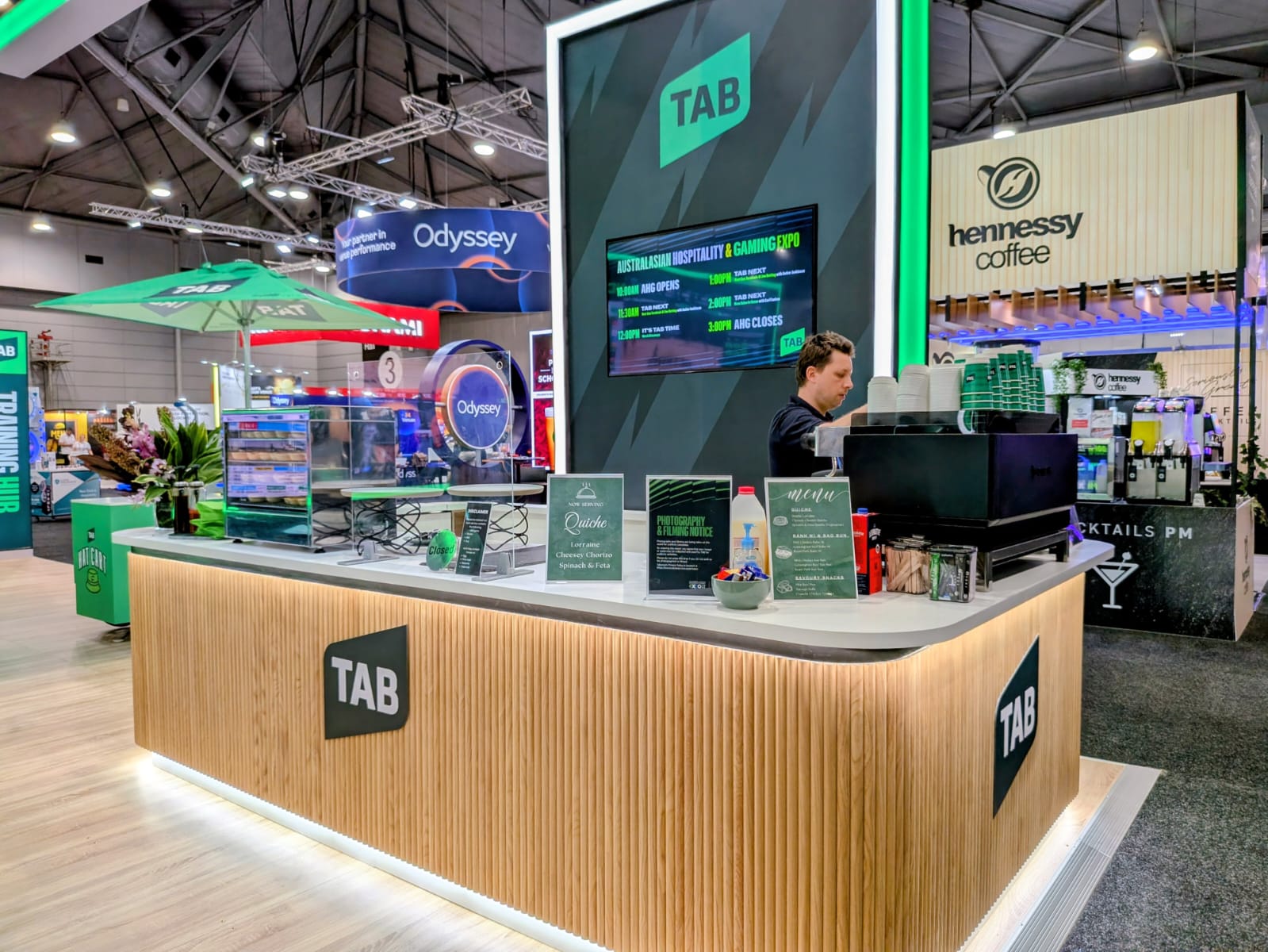 TAB sport and gaming hospitality bar